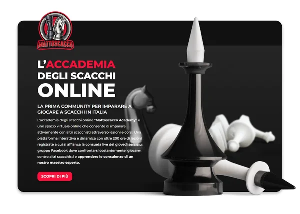 Accademia degli Scacchi Online – MattoScacco - copertina corso