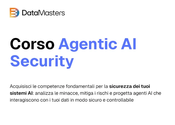 Agentic AI Security – Data Masters - copertina corso