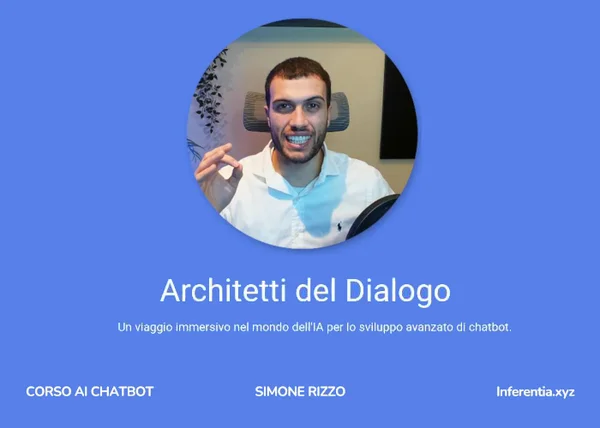 Architetti del Dialogo – Simone Rizzo (Inferentia) - copertina corso