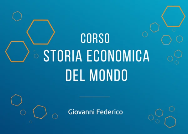 (Breve) Storia Economica del Mondo – Theory & Data - copertina corso