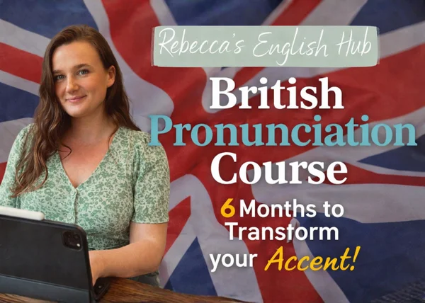 British Pronunciation Course – Rebecca’s English Hub - copertina corso