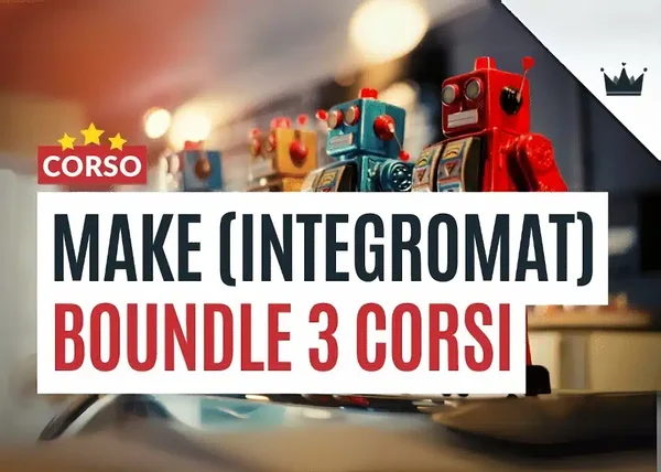 Bundle Integromat – Automatiking Academy - copertina corso