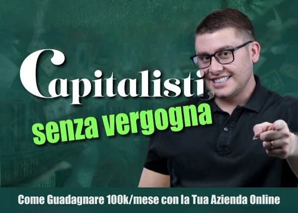 Capitalisti senza Vergogna – Big Luca - copertina corso