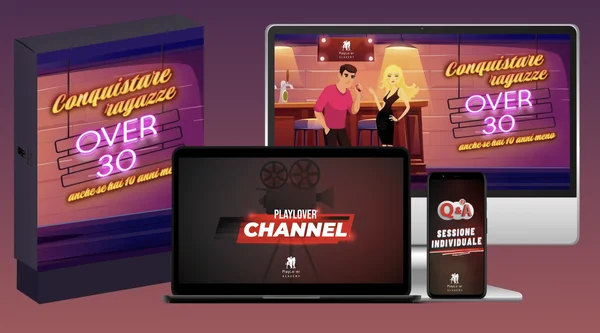 Conquistare Ragazze Over 30 – Playlover Academy - copertina corso