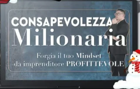 Consapevolezza milionaria – Big Luca - copertina corso