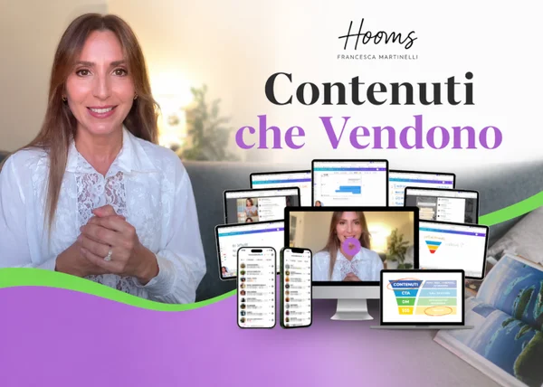 Contenuti che Vendono – Francesca Martinelli - copertina corso