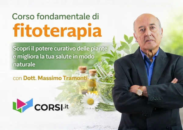 Corso Fondamentale di Fitoterapia – Massimo Tramonti (Corsi.it) - copertina corso