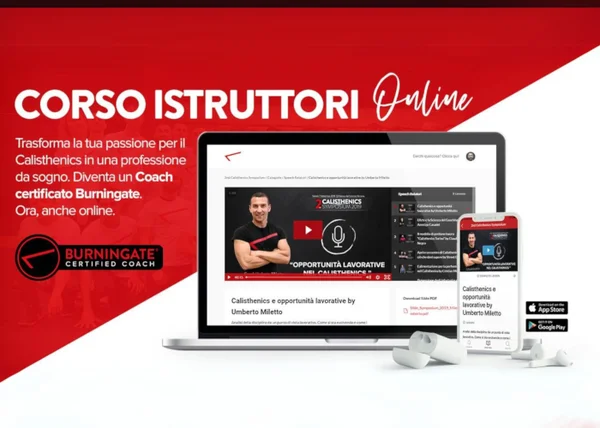 Corso Istruttori Calisthenics – Burningate - copertina corso