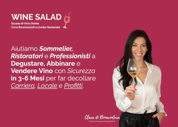 Corso Professionale da Sommelier Degustatore – Wine Salad - copertina corso