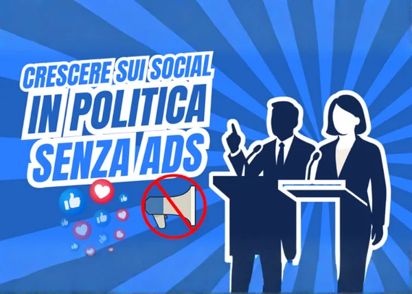 Crescere sui Social in Politica senza Ads – Marco Ventuini - copertina corso