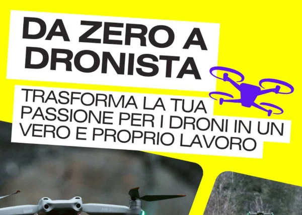 Da Zero a Dronista – Nicola Bartolini - copertina corso