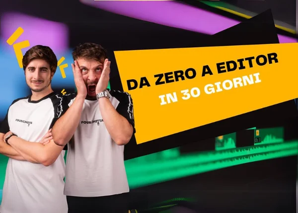 Da Zero a Editor in 30 Giorni – Fourchetta - copertina corso