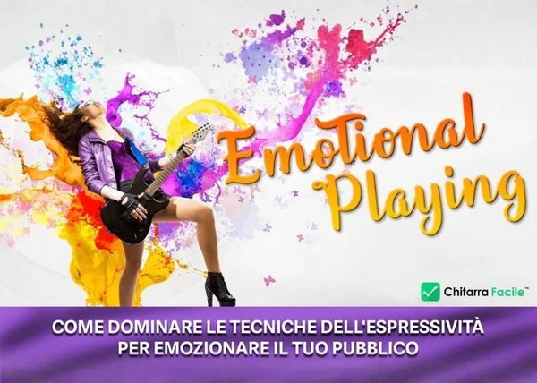 Emotional Playing – Chitarra Facile - copertina corso