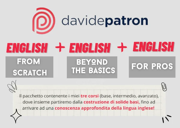 English Bundle – Davide Patron - copertina corso