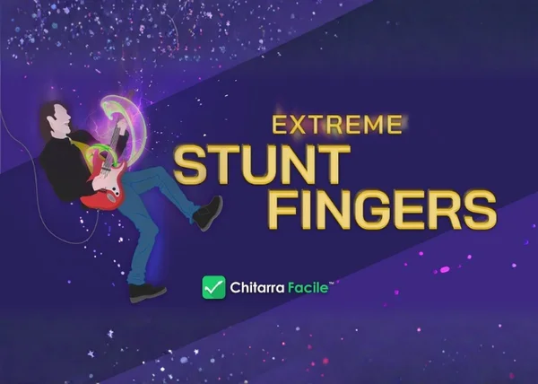 Extreme Stunt Fingers – Chitarra Facile - copertina corso