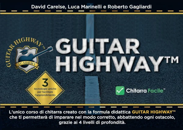Guitar Highway™ Academy – Chitarra Facile - copertina corso