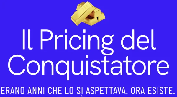 Il Pricing del Conquistatore – Dario Albini - copertina corso
