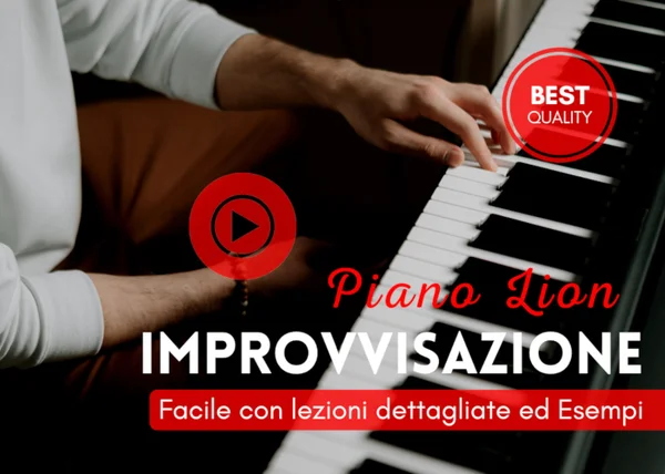 Improvvisazione Facile – Pianolion - copertina corso