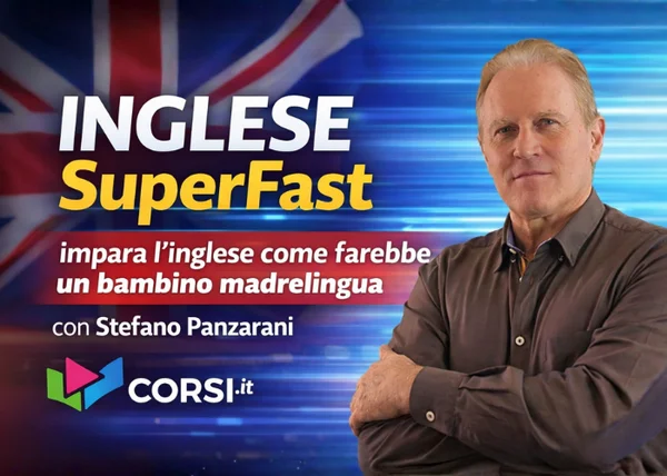 Inglese SuperFast – Stefano Panzarani (Corsi.it) - copertina corso