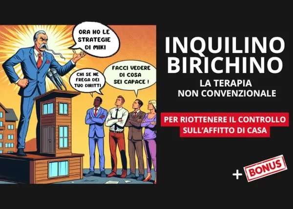 Inquilino Birichino – Miki Martinazzi - copertina corso