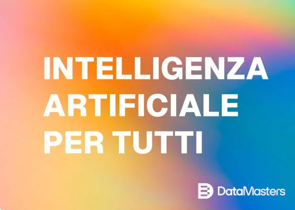 Intelligenza artificiale per tutti – Data Masters - copertina corso