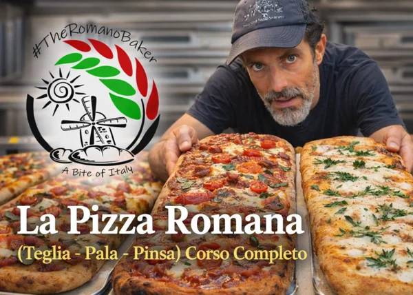La Pizza Romana – The Romano Baker - copertina corso
