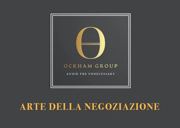 L’Arte della Negoziazione – Simone Marietta (Ockham Group) - copertina corso
