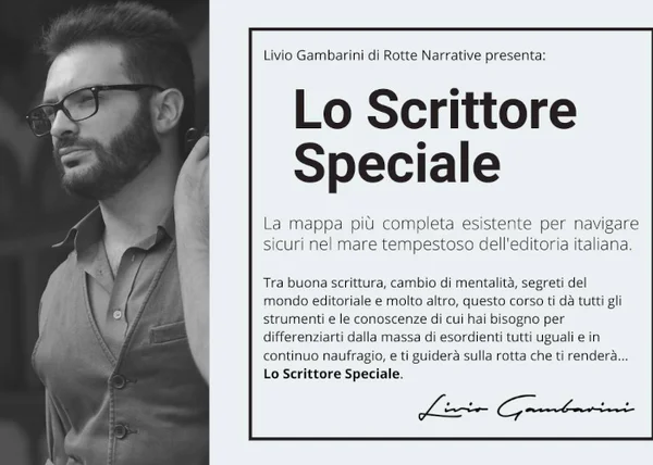 Lo Scrittore Speciale 2.0 – Livio Gambarini - copertina corso