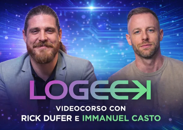 Logeek – Rick Dufer e Immanuel Casto - copertina corso