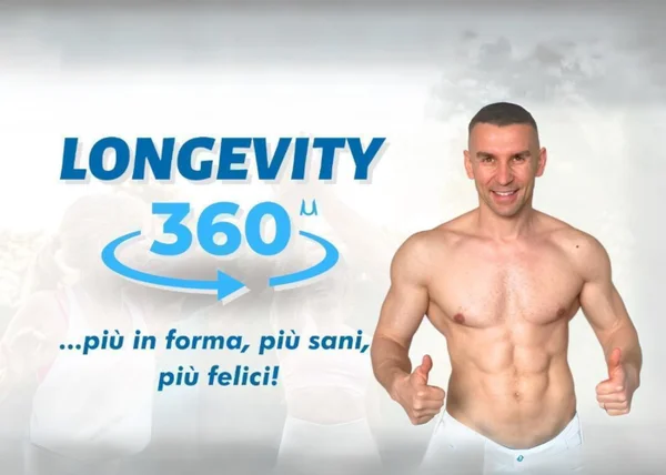 Longevity 360° – Umberto Miletto - copertina corso