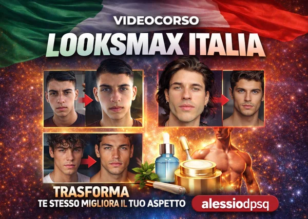 Looksmax Italia – Alessio Di Pasquale - copertina corso