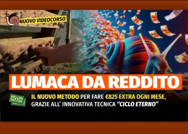 Lumaca da Reddito – Rendita Agricola - copertina corso