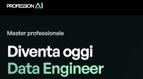 Master Data Engineering – Profession.AI - copertina corso