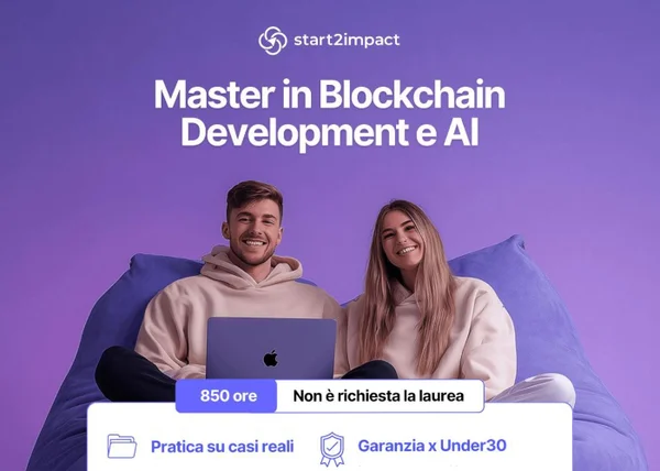 Master in Blockchain Development e AI – start2impact - copertina corso