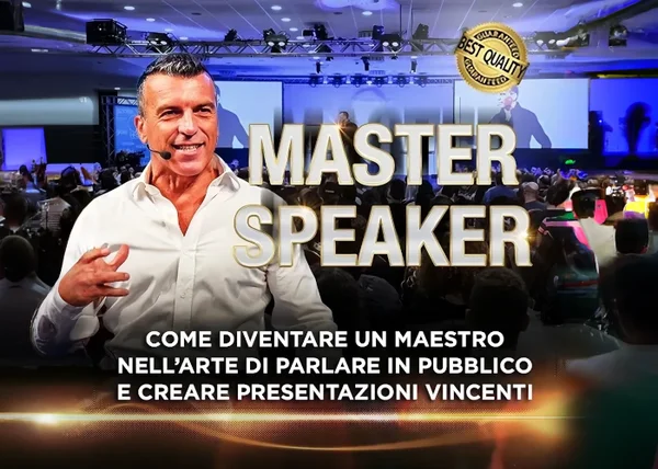 Master Speaker – Roberto Re - copertina corso