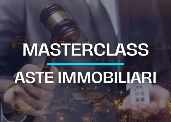 Masterclass Aste Immobiliari – Giuseppe Gatti - copertina corso