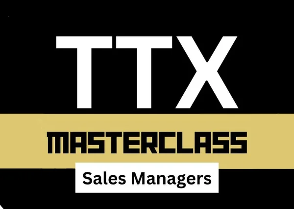 Masterclass Sales Managers – TTX - copertina corso