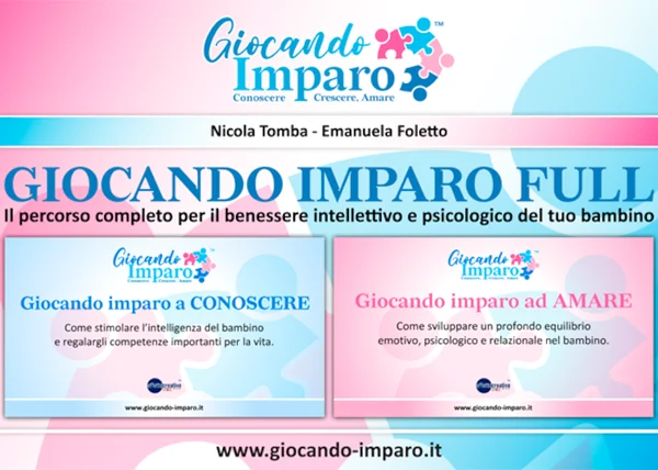 Pacchetto FULL – Giocando Imparo - copertina corso