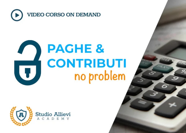 Paghe e Contributi No Problem – Studio Allievi - copertina corso