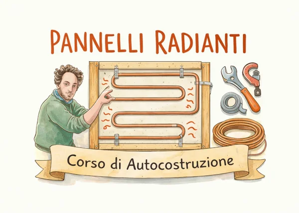Pannelli Radianti: Corso di Autocostruzione - copertina corso