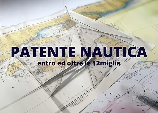 Patente Nautica entro ed oltre le 12miglia – 25nodi - copertina corso