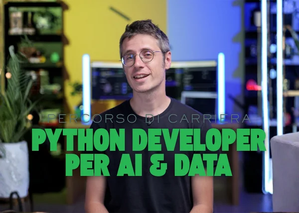 Percorso di Carriera Python Developer per AI & Data – Data Masters - copertina corso