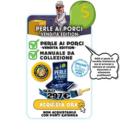 Perle ai porci – vendita edition – Big Luca - copertina corso