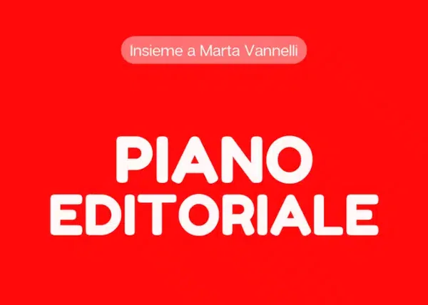 Piano Editoriale per i Social Media – Marketing Espresso AcadeME - copertina corso