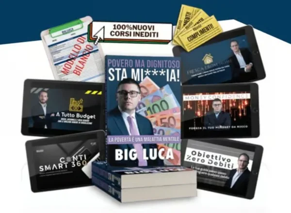 Povero ma dignitoso STA MI***IA” – Big Luca - copertina corso