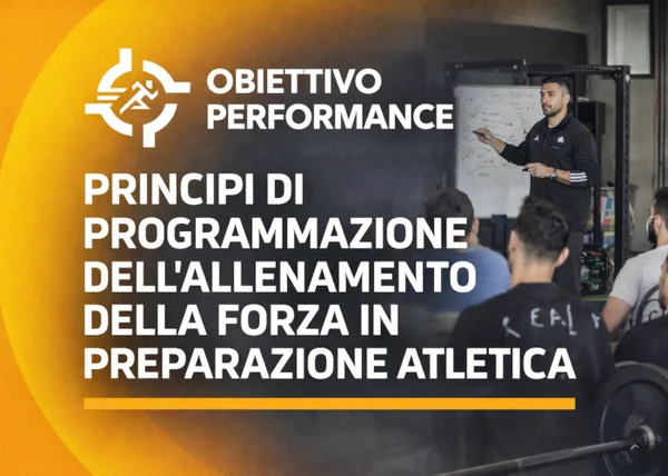 Principi di Programmazione dell’Allenamento della Forza in Preparazione Atletica – Obiettivo Performance - copertina corso