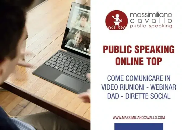 Public Speaking Online Top – Massimiliano Cavallo - copertina corso