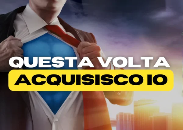 Questa Volta Acquisisco Io – Simone Rossi - copertina corso