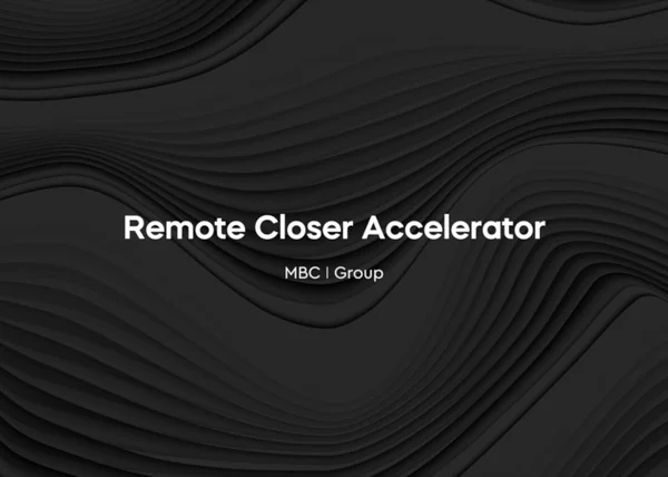Remote Closer Accelerator™ – Marco Bergamasco - copertina corso