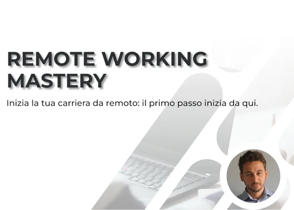 Remote Working Mastery – Nicolas Fontana - copertina corso